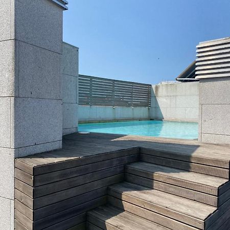 Ferienwohnung Apartamento Con Piscina Vigo Exterior foto
