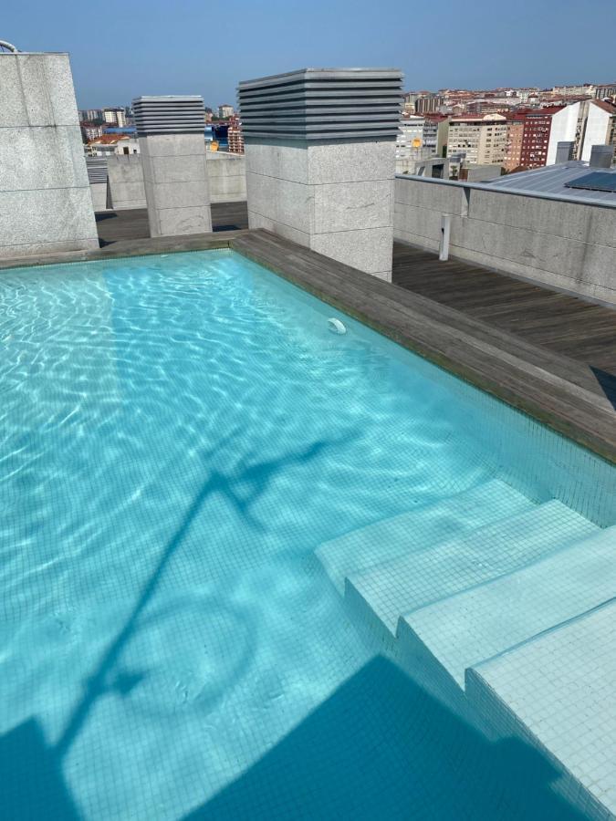 Ferienwohnung Apartamento Con Piscina Vigo Exterior foto